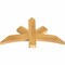 Ekena Millwork Alberta Rough Sawn Timber Gable Bracket, Western Red Cedar, 36"W x 21"H x 2"D x 4"F, 14/12 Pitch GBW036X21X0204ALB00RWR - alternate 4